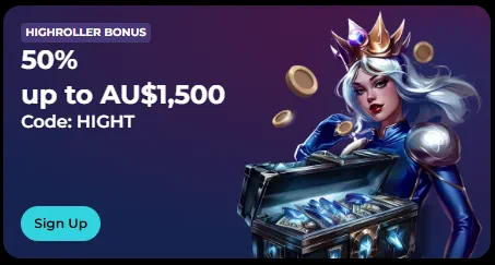 High Roller Bonus Banner